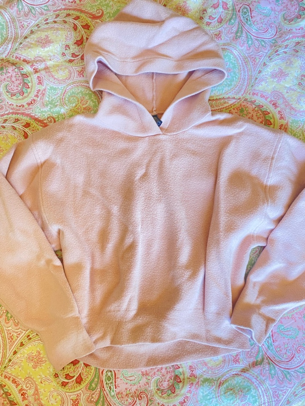 Onzie Blush Pink Hooded Sweater